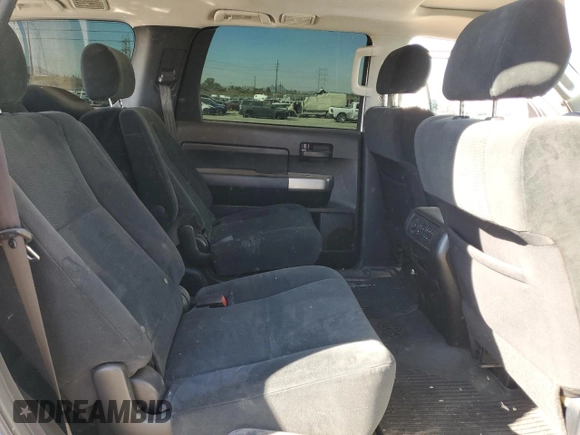 2019 Toyota Sequoia SR5 with VIN 5TDBY5G17KS173639, listed as a Copart auction lot 88519285 with 58,360 mi miles and Salvage Title. Bid and sale history available at carsss.com. Image 11.