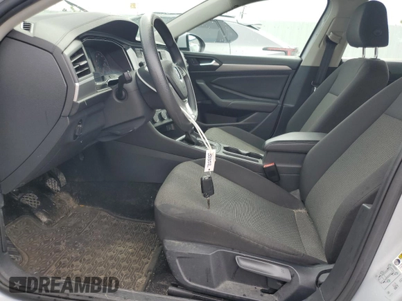 2019 Volkswagen Jetta S with VIN 3VWN57BU4KM007384, listed as a Copart auction lot 61614705 with 100,127 mi miles and Salvage title. Bid and sale history available at DreamBid. Image 7.