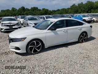 2021 Honda Accord Sport z VIN 1HGCV2F38MA028013, wystawiony jako Copart lot #45202995 z przebiegiem Nie podano mil oraz Szkoda całkowita • Salvage title. Historia ofert i sprzedaży dostępna na DreamBid. Obrazek 1.