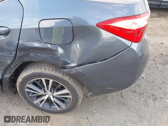 2017 Toyota Corolla L with VIN 2T1BURHEXHC814658, listed as a IAAI auction lot 41696935 with 94,598 mi miles and . Bid and sale history available at DreamBid. Image 19.