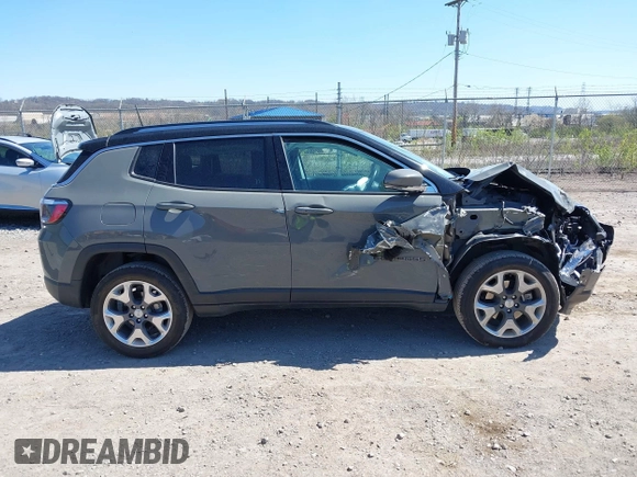 2021 Jeep Compass Limited с VIN 3C4NJDCB5MT522249, выставлен на аукционе IAAI как лот 42069435 с пробегом 35 366 миль миль и . История ставок и продаж доступна на DreamBid. Изображение 14.