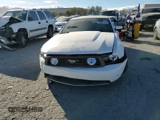 2012 Ford Mustang GT Premium with VIN 1ZVBP8CF1C5266585, listed as a Copart auction lot 44407035 with 71,651 mi miles and Salvage Title. Bid and sale history available at DreamBid. Image 11.