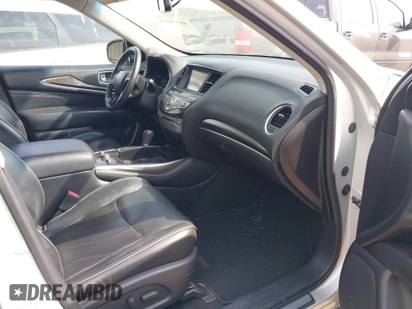 2015 Infiniti QX60 with VIN 5N1AL0MM8FC556374, listed as a IAAI auction lot 41931000 with 136,912 mi miles and . Bid and sale history available at DreamBid. Image 5.