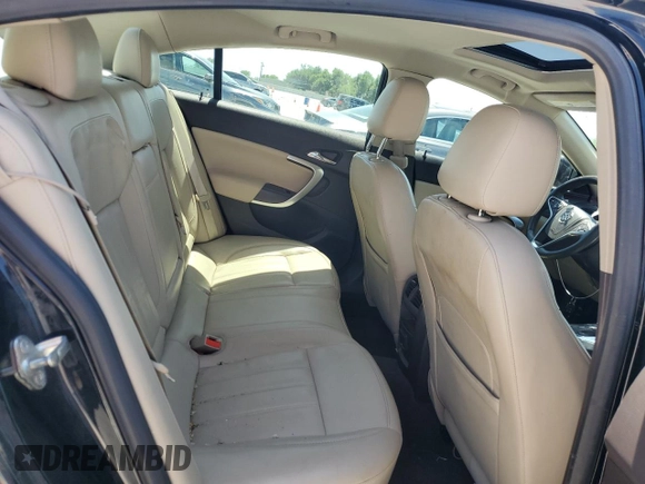 2014 Buick Regal Premium I with VIN 2G4GN5EX8E9269925, listed as a Copart auction lot 53024635 with 93,149 mi miles and Salvage Title. Bid and sale history available at carsss.com. Image 10.