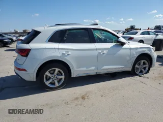 2021 Audi Q5 Premium with VIN WA1AAAFY9M2021339, listed as a Copart auction lot 73805684 with Not provided miles and Salvage title. Bid and sale history available at DreamBid. Image 3.