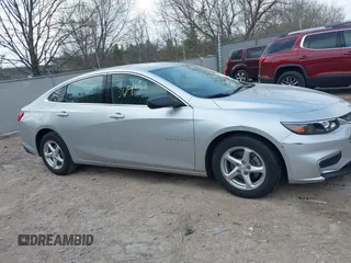 2017 Chevrolet Malibu LS with VIN 1G1ZB5ST6HF185002, listed as a IAAI auction lot 42133645 with 65,353 mi miles and . Bid and sale history available at DreamBid. Image 13.