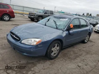 2000 Ford Taurus SEL with VIN 1FAFP56S2YG160062, listed as a Copart auction lot 82297744 with 97,218 mi miles and Salvage title. Bid and sale history available at DreamBid. Image 1.