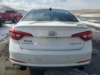 2015 Hyundai Sonata Limited z VIN 5NPE34AB4FH041831, wystawiony jako Copart lot #45515065 z przebiegiem 131 374 mil mil oraz Szkoda całkowita • Salvage title. Historia ofert i sprzedaży dostępna na DreamBid. Obrazek 6.