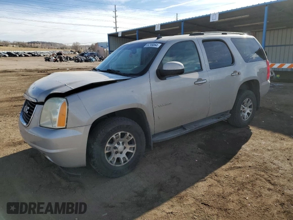 2007 GMC Yukon SLE with VIN 1GKFK130X7J145609, listed as a Copart auction lot 85299064 with 266,337 mi miles and Salvage Title. Bid and sale history available at carsss.com. Image 1.