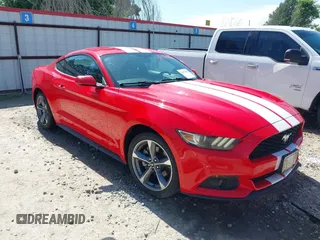 2015 Ford Mustang EcoBoost with VIN 1FA6P8TH3F5337916, listed as a IAAI auction lot 42176893 with 120,757 mi miles and . Bid and sale history available at DreamBid. Image 1.