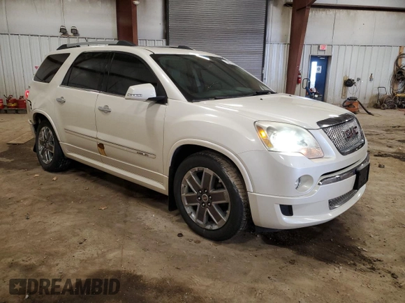 2011 GMC Acadia Denali with VIN 1GKKVTED0BJ320251, listed as a Copart auction lot 52072865 with 157,108 mi miles and Clean Title. Bid and sale history available at carsss.com. Image 4.