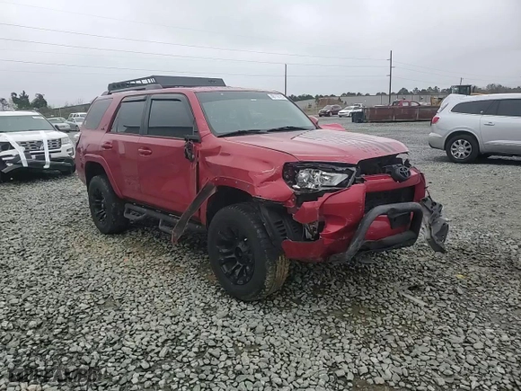2019 Toyota 4Runner SR5 with VIN JTEZU5JR9K5198763, listed as a Copart auction lot 48118725 with 135,988 mi miles and Salvage Title. Bid and sale history available at carsss.com. Image 15.