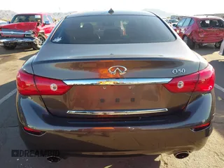2015 Infiniti Q50 Premium with VIN JN1BV7AP8FM351418, listed as a IAAI auction lot 41488091 with 151,421 mi miles. Bid and sale history available at carsss.com. Image 17.