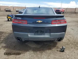 2014 Chevrolet Camaro LT with VIN 2G1FB1E32E9240136, listed as a Copart auction lot 55873705 with 132,153 mi miles and Salvage title. Bid and sale history available at DreamBid. Image 6.