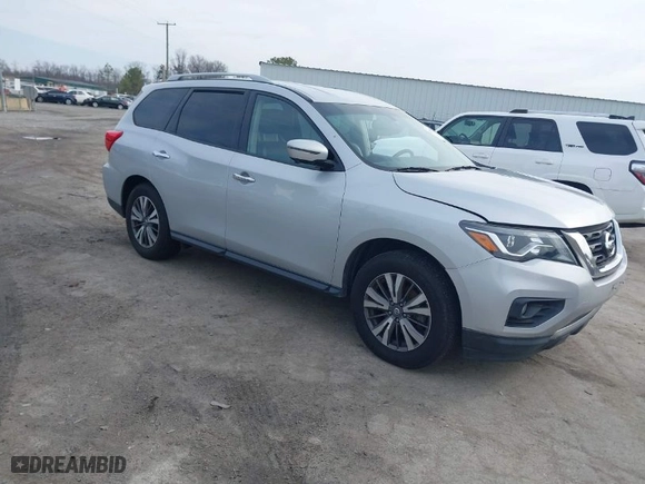 2018 Nissan Pathfinder SV with VIN 5N1DR2MM2JC602264, listed as a IAAI auction lot 41536689 with 193,225 mi miles. Bid and sale history available at carsss.com. Image 1.