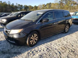 2017 Honda Odyssey EX-L with VIN 5FNRL5H69HB015808, listed as a Copart auction lot 50824895 with 158,934 mi miles and Clean Title. Bid and sale history available at DreamBid. Image 1.