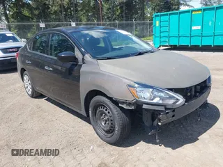 2018 Nissan Sentra S with VIN 3N1AB7AP7JY215145, listed as a IAAI auction lot 42248943 with 57,580 mi miles and . Bid and sale history available at DreamBid. Image 1.