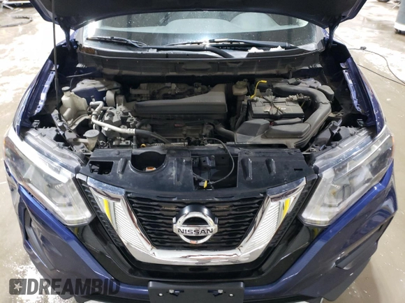 2017 Nissan Rogue S with VIN KNMAT2MV8HP560770, listed as a Copart auction lot 45469185 with 113,651 mi miles and Salvage Title. Bid and sale history available at carsss.com. Image 13.
