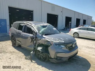 2021 Honda Pilot Special Edition with VIN 5FNYF5H2XMB039481, listed as a Copart auction lot 47321425 with 55,523 mi miles and Non Repairable. Bid and sale history available at carsss.com. Image 12.