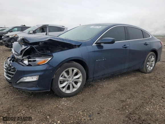 2022 Chevrolet Malibu LT with VIN 1G1ZD5ST3NF132733, listed as a Copart auction lot 45804235 with 76,225 mi miles and Salvage Title. Bid and sale history available at carsss.com. Image 1.