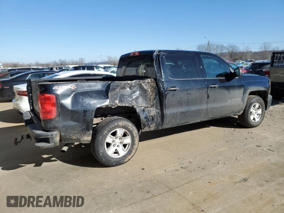 2014 Chevrolet Silverado 1500 Work Truck with VIN 3GCUKPEH3EG460792, listed as a Copart auction lot 43075655 with 160,713 mi miles and Salvage Title. Bid and sale history available at DreamBid. Image 3.