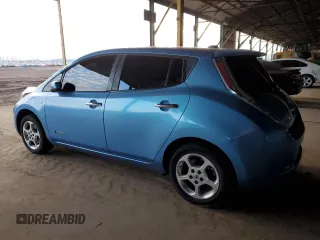 2011 Nissan LEAF SL with VIN JN1AZ0CPXBT001891, listed as a Copart auction lot 87545915 with 100,430 mi miles and Clean Title. Bid and sale history available at carsss.com. Image 2.