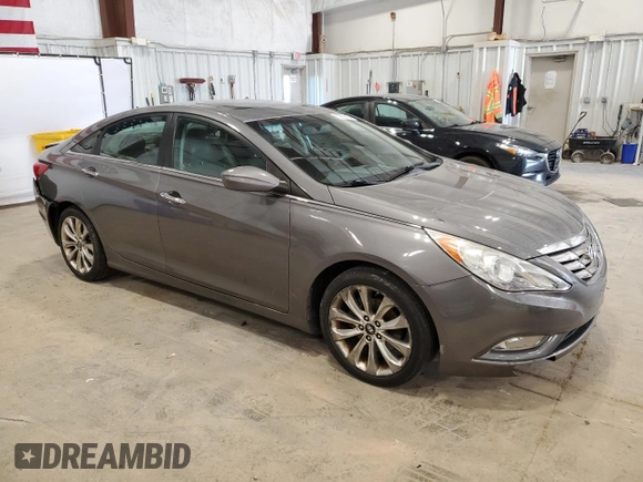 2011 Hyundai Sonata Limited with VIN 5NPEC4AC9BH285655, listed as a Copart auction lot 55982455 with 166,840 mi miles and Non Repairable. Bid and sale history available at DreamBid. Image 4.