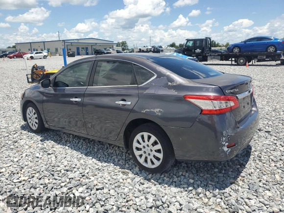 2014 Nissan Sentra SV with VIN 3N1AB7AP8EY244157, listed as a Copart auction lot 62070055 with Not provided miles and Salvage title. Bid and sale history available at DreamBid. Image 2.