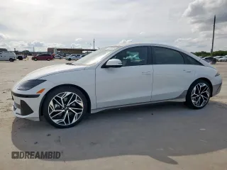 2023 Hyundai Ioniq 6 SEL z VIN KMHM34AC1PA022808, wystawiony jako Copart lot #55813825 z przebiegiem 32 505 mil mil oraz Szkoda całkowita • Salvage title. Historia ofert i sprzedaży dostępna na DreamBid. Obrazek 1.