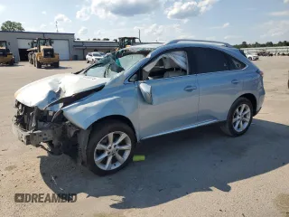 2010 Lexus RX 350 with VIN 2T2ZK1BA2AC010089, listed as a Copart auction lot 58195015 with Not provided miles and Salvage title. Bid and sale history available at DreamBid. Image 1.