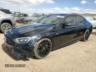 2023 Mercedes-Benz E 53 AMG with VIN W1KZF6BB3PB101562, listed as a Copart auction lot 41483845 with 16,312 mi miles and Salvage Title. Bid and sale history available at DreamBid. Image 1.
