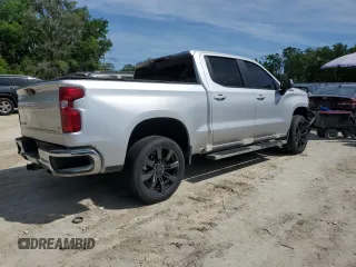 2022 Chevrolet Silverado 1500 LT with VIN 3GCUYDED7NG124900, listed as a Copart auction lot 52002995 with 57,249 mi miles and Salvage Title. Bid and sale history available at DreamBid. Image 3.