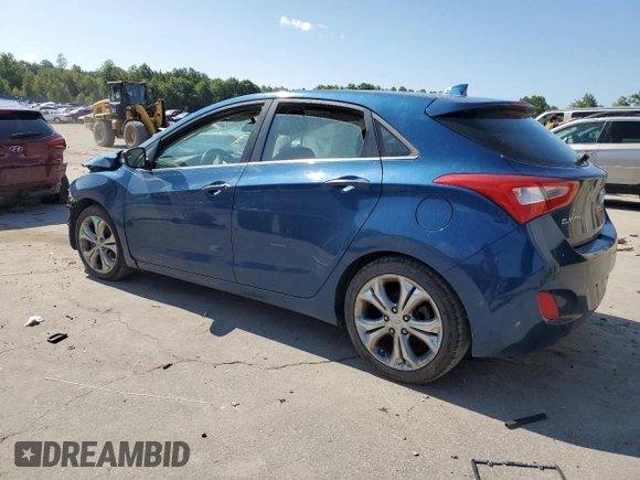 2014 Hyundai Elantra GT with VIN KMHD35LH3EU228450, listed as a Copart auction lot 68091244 with 0 mi miles and Salvage Title. Bid and sale history available at carsss.com. Image 2.