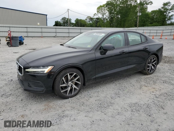 2019 Volvo S60 Momentum with VIN 7JR102FK2KG009495, listed as a Copart auction lot 50969904 with 41,213 mi miles. Bid and sale history available at carsss.com. Image 1.