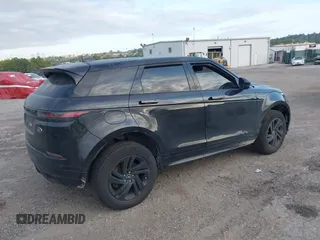 2021 Land Rover Range Rover Evoque R-Dynamic S with VIN SALZT2FX3MH123256, listed as a IAAI auction lot 40353026 with 1 mi miles. Bid and sale history available at carsss.com. Image 4.