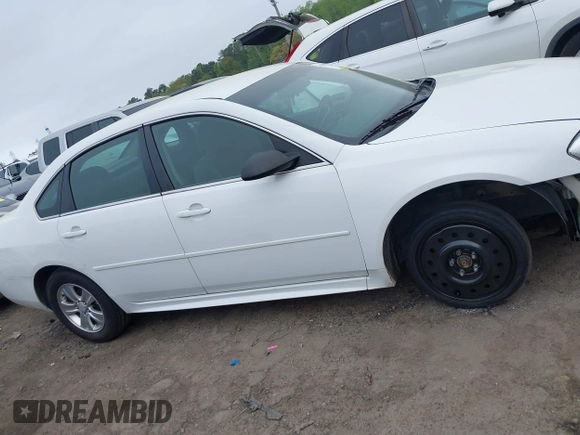 2014 Chevrolet Impala LS with VIN 2G1WA5E31E1163087, listed as a IAAI auction lot 41895666 with 138,348 mi miles and . Bid and sale history available at DreamBid. Image 14.