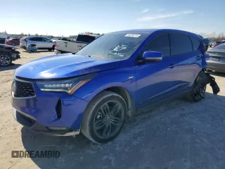 2022 Acura RDX w/A-Spec Package with VIN 5J8TC1H62NL001306, listed as a Copart auction lot 86200214 with 55,646 mi miles and Non Repairable. Bid and sale history available at carsss.com. Image 1.