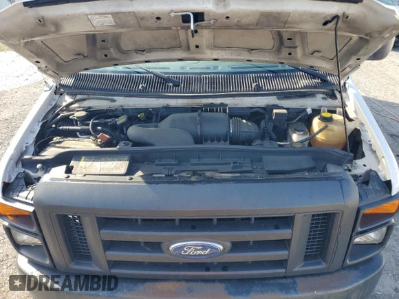 2008 Ford Econoline Cargo Commercial with VIN 1FTNE24W18DB54934, listed as a Copart auction lot 61996885 with 181,909 mi miles and Salvage title. Bid and sale history available at DreamBid. Image 12.