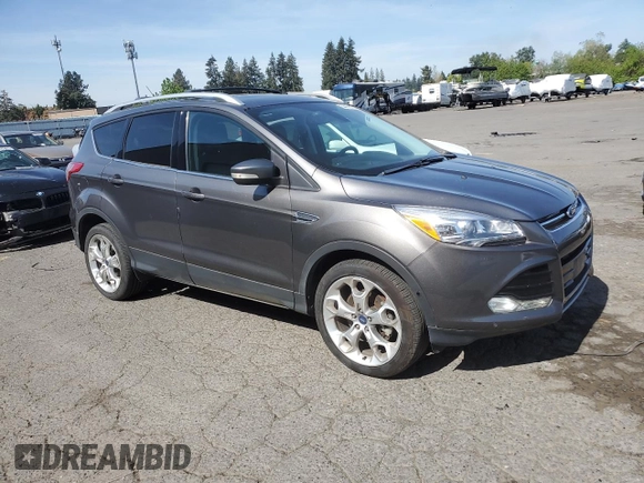 2013 Ford Escape Titanium with VIN 1FMCU0J97DUC86650, listed as a Copart auction lot 54426135 with 110,605 mi miles and Clean Title. Bid and sale history available at carsss.com. Image 4.