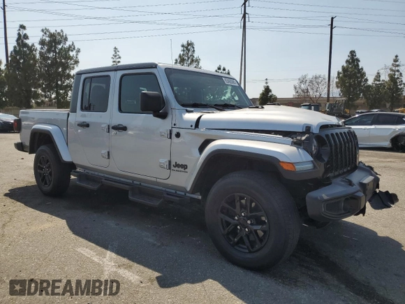 2022 Jeep Gladiator Altitude с VIN 1C6HJTAG1NL164724, выставлен на аукционе Copart как лот 62400065 с пробегом 46 993 миль миль и Списание • Salvage title. История ставок и продаж доступна на DreamBid. Изображение 4.