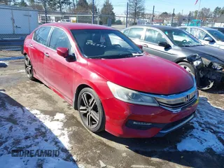 2016 Honda Accord Sport with VIN 1HGCR2F5XGA096551, listed as a IAAI auction lot 41354828 with 264,720 mi miles and . Bid and sale history available at DreamBid. Image 1.