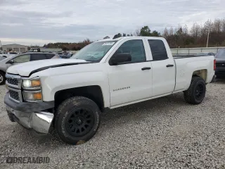 2015 Chevrolet Silverado 1500 LS with VIN 1GCRCPEC3FZ164633, listed as a Copart auction lot 85131784 with 137,504 mi miles and Salvage Title. Bid and sale history available at carsss.com. Image 1.