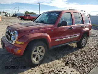 2005 Jeep Liberty Limited with VIN 1J8GL58K05W644703, listed as a Copart auction lot 81973854 with 0 mi miles and Non Repairable. Bid and sale history available at carsss.com. Image 1.