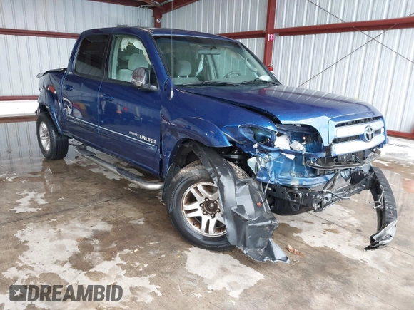 2006 Toyota Tundra SR5 with VIN 5TBET34136S517499, listed as a IAAI auction lot 41526355 with 347,829 mi miles and . Bid and sale history available at DreamBid. Image 1.