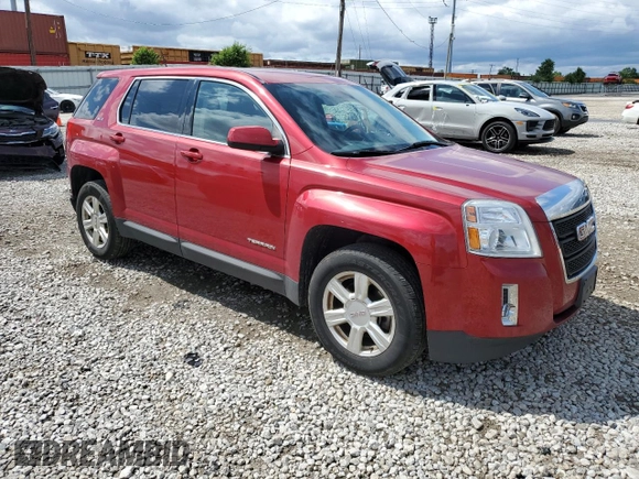 2015 GMC Terrain SLE with VIN 2GKALMEK3F6424497, listed as a Copart auction lot 61193085 with 129,499 mi miles and Clean title. Bid and sale history available at DreamBid. Image 4.