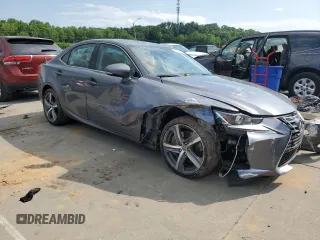 2018 Lexus IS 300 with VIN JTHC81D24J5030385, listed as a Copart auction lot 57968765 with 135,212 mi miles and Salvage title. Bid and sale history available at DreamBid. Image 4.