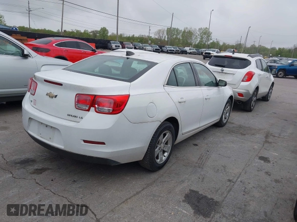 2016 Chevrolet Malibu LS with VIN 1G11B5SAXGF129901, listed as a IAAI auction lot 42201030 with 113,302 mi miles and . Bid and sale history available at DreamBid. Image 4.