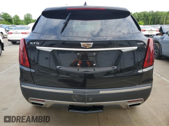 2020 Cadillac XT5 Premium Luxury FWD with VIN 1GYKNCRS3LZ156947, listed as a Copart auction lot 56508805 with Not provided miles and Non repairable. Bid and sale history available at DreamBid. Image 6.