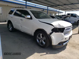 2012 Dodge Durango Citadel with VIN 1C4SDJET2CC192577, listed as a Copart auction lot 57642715 with 153,844 mi miles and Salvage title. Bid and sale history available at DreamBid. Image 4.