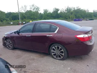 2014 Honda Accord Sedan Sport with VIN 1HGCR2F54EA189529, listed as a IAAI auction lot 42041263 with 376,477 mi miles. Bid and sale history available at carsss.com. Image 14.